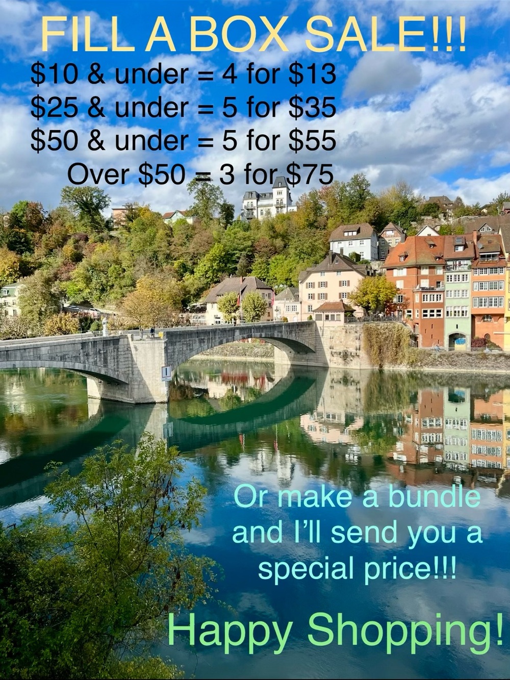 Fill A Box Sale!
